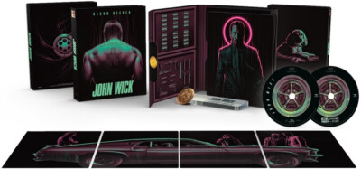 John Wick (4K UHD + Blu-ray Steelbook) TITANS OF CULT - NEU & OVP