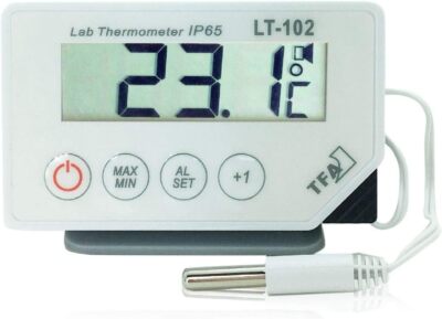 TFA Dostmann LT-102 Profi-Digitalthermometer, mit Kabelfühler, wasserdicht... 