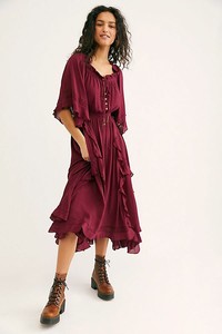 endless summer by free people ruffle maxi dress