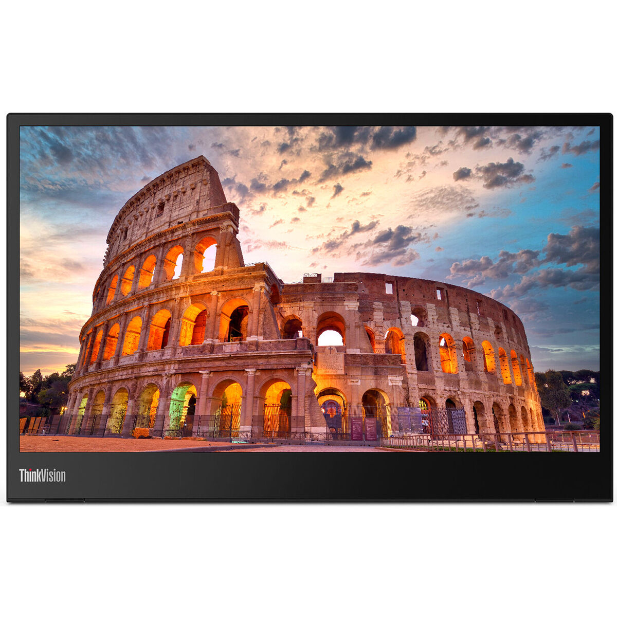 New Lenovo ThinkVision M14 Portable Monitor Travel Bundle w New Lenovo ThinkVision M14 Portable Monitor Travel Bundle w