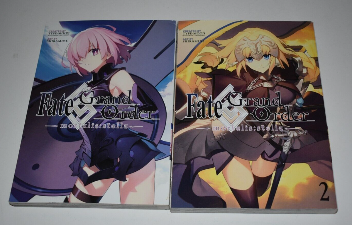 Fate Grand Order Mortalis Stella Vol. 1 & 2 Manga Comic | eBay
