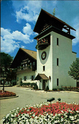 USA Postcard 1970 FRANKENMUTH Michigan Bavarian Inn Amerika Postkarte frankiert