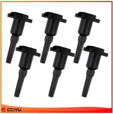 CCIYU 6 Ignition Coil Pack For 1995-1996 Jaguar XJS XJR XJ6 Vanden Plas 4.0L L6