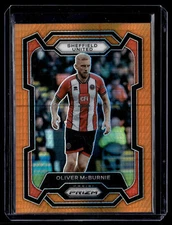 2023-24 Panini Prizm Premier League #279 Oliver McBurnie Orange Hyper