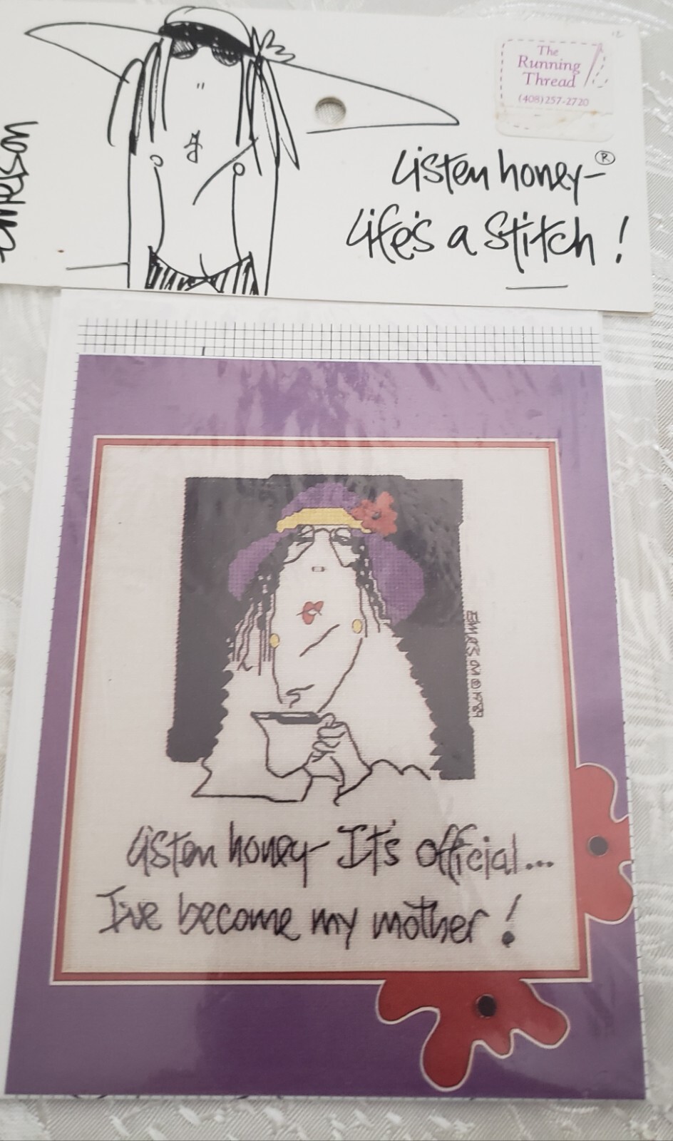 Twisted Threads Counted Cross Stitch Patterns Emerson Life Is A Stitch Lot Of 7