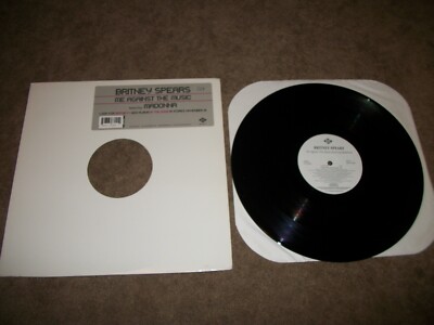 Britney Spears - Me Against The Music 12''  Jive 2003 feat. Madonna - EX VINYL