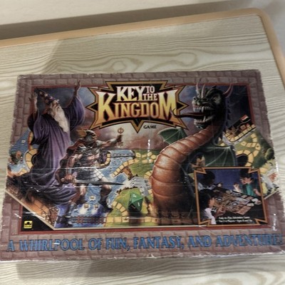 Vintage 1992 Key To The Kingdom Board Game Fantasy Role Play -not complete