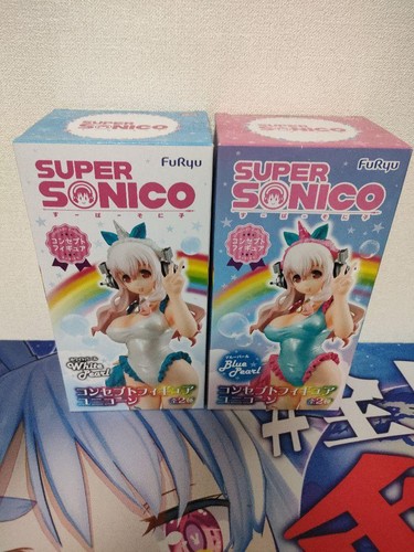 Figurine Super Sonico Unicorn White Pearl Ver. – FuRyu, PVC, 2016, Occasion