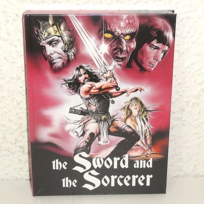Blu-Ray Mediabook The Sword and the Sorcerer + wie Conan der Barbar / Zerstörer