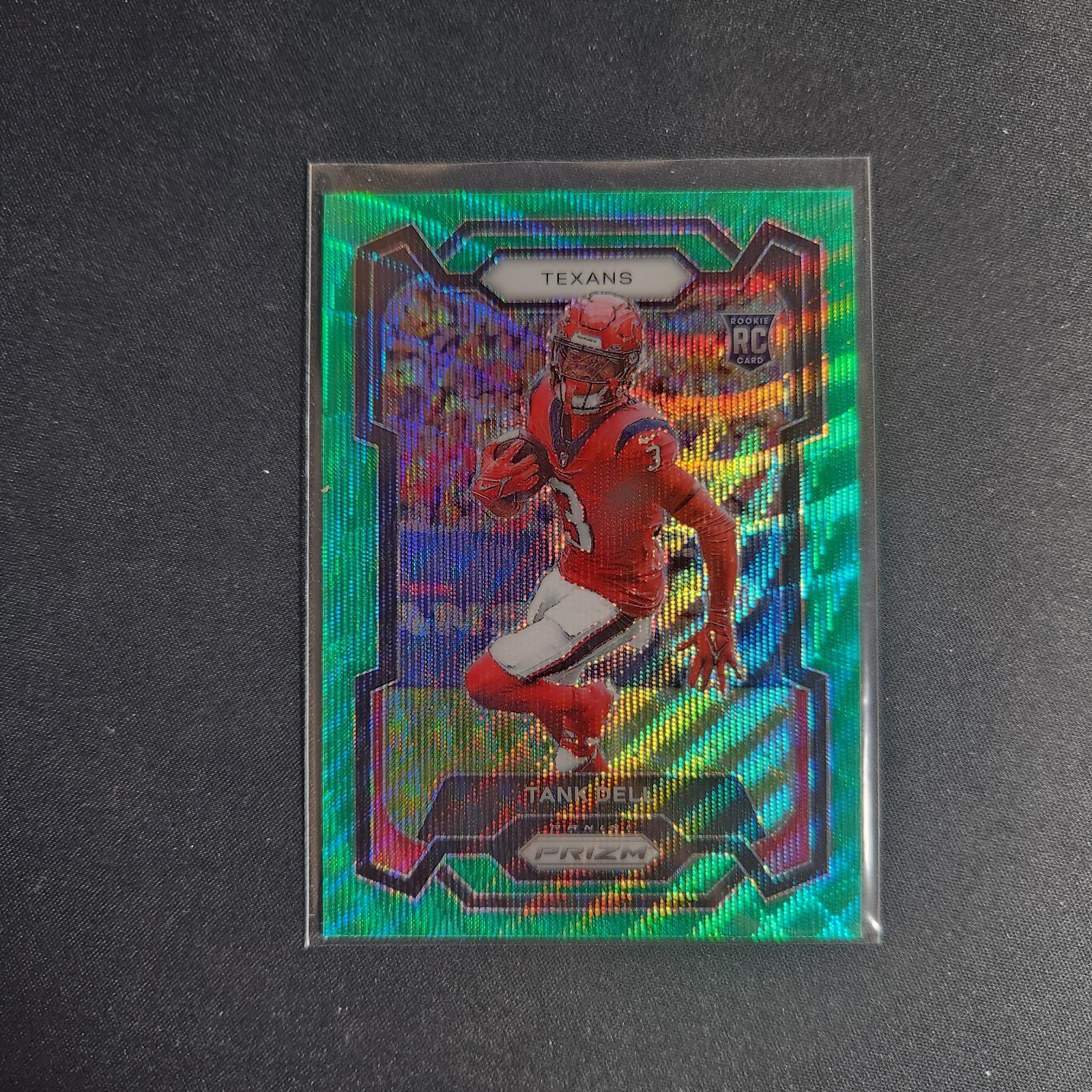 2023 Panini Prizm - Tank Dell #341 Green Wave Prizm (RC) Texans   L59