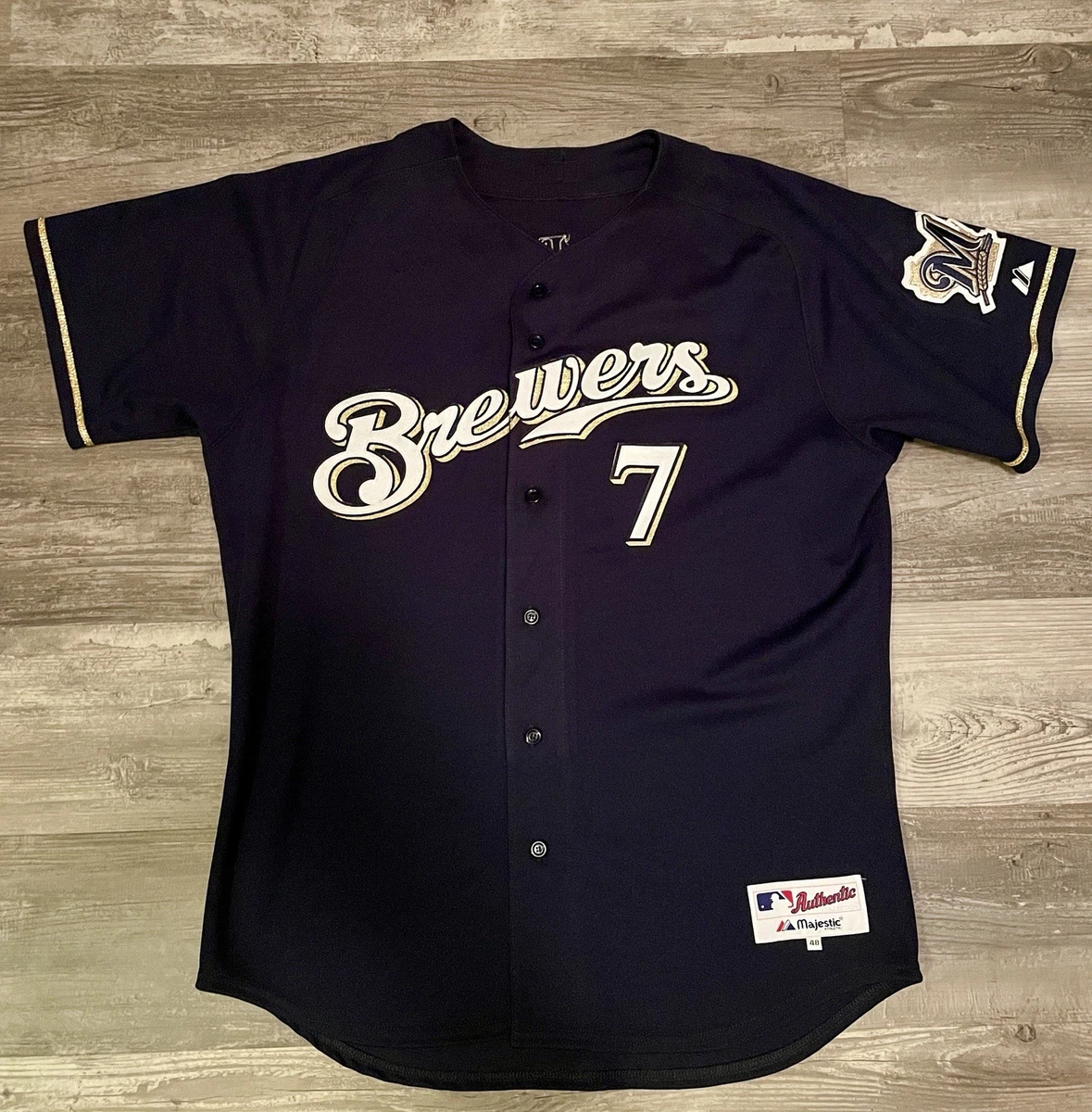 Majestic Milwaukee Brewers MLB Jerseys for sale | eBay
