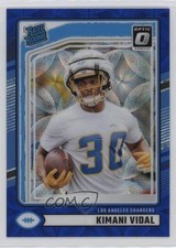 2024 Panini Donruss Rated Rookie Optic Preview Blue Scope Prizm Kimani Vidal 2l4