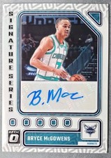 2023-24 Panini Donruss Optic - Signature Series Bryce McGowens #SS-MCG (AU)