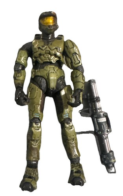#ad 2009 Halo 3 MOC 5quot; Master Chief Spartan 117 Equipment Edition Figure McFarlane $19.96