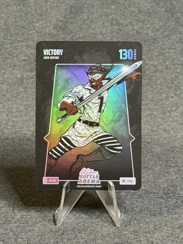 2026 Bo Jackson Battle Arena Victory Victor Wembanyama Battlefoils Steel #BF-243