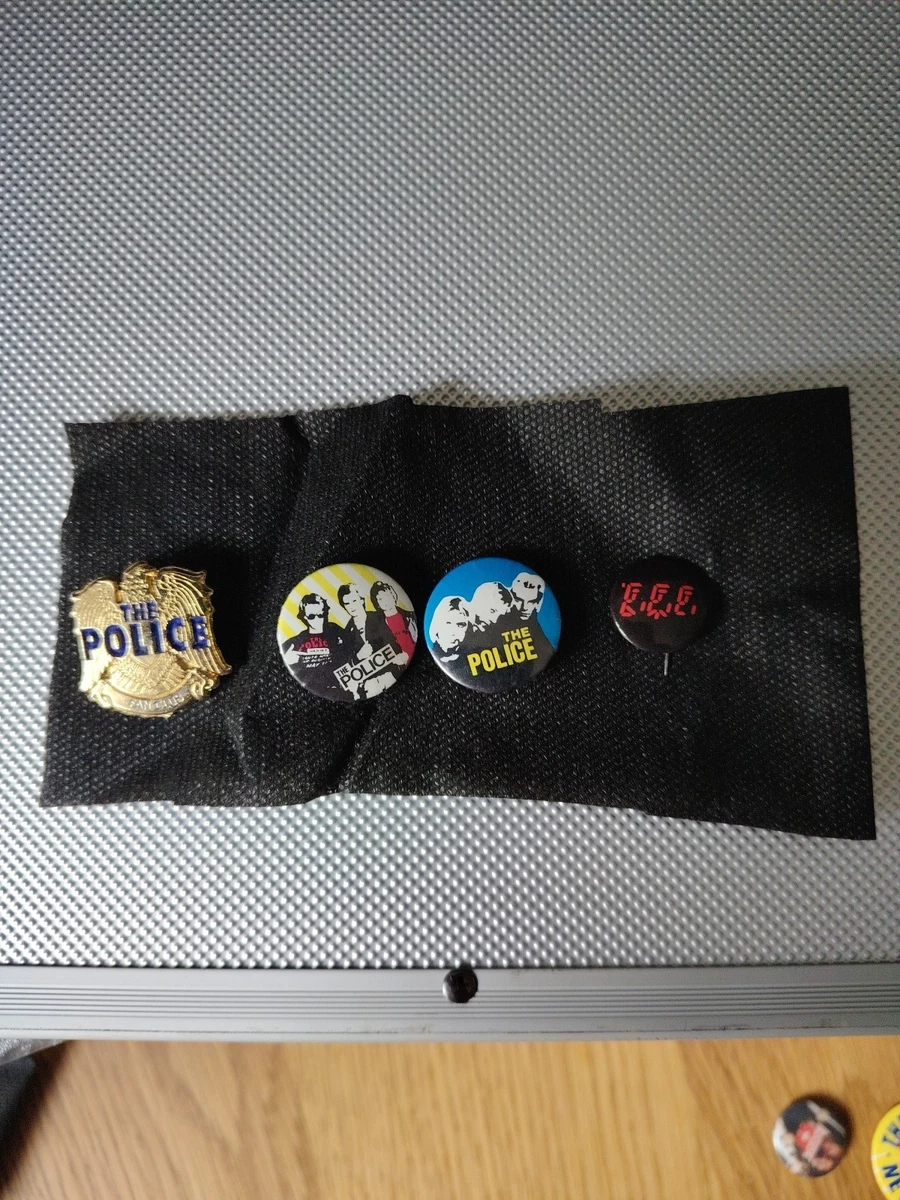 THE POLICE/STING 1988 特製ピンバッジ&ファンクラブセット The Police/Sting Original Memorabilia for sale | eBay UK