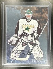1998-99 In The Game Be A Player Roman Turek Silver Auto