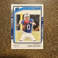 2024 Donruss Football Keon Coleman Rated Rookie Base #358