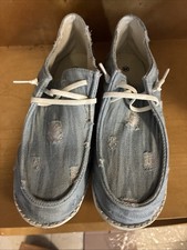 Blue Women  s Casual Slippers Size Size 39 US Size 8 Slip On