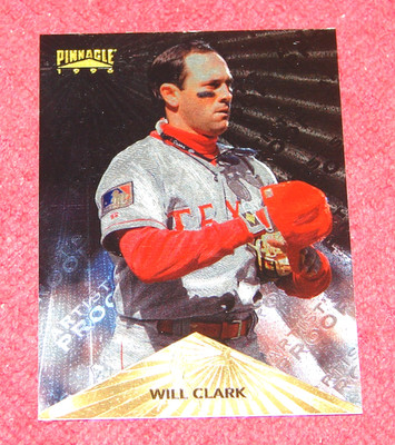 WILL CLARK RANGERS 1999 PINNACLE STARBURST ARTIST'S PROOF #113 (B2)