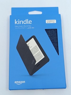 Amazon Kindle-Hülle | Dünn und leicht | Faltbare Schutzhülle   Stoff - Blau