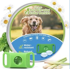 Natural Flea And Tick Prevention For Dog With 4 Refills-waterproof Buckle
