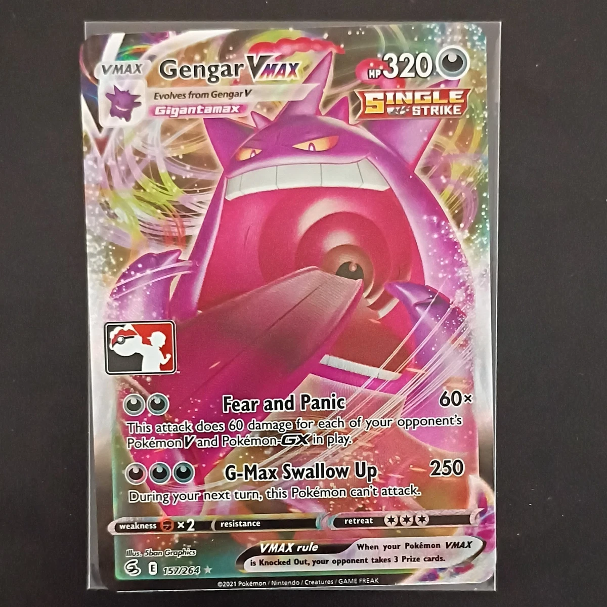 Gengar VMAX 157/264 Prize Pack Series Cards for sale | eBay