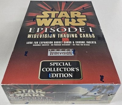 1999 TOPPS STAR WARS EPISODE 1 WIDEVISION (RED)  SERIES 1 36CT FACTORY SEAL BOX