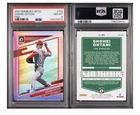 PSA 8 2021 DONRUSS OPTIC PINK HOLO SHOHEI OHTANI