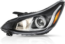 Headlight Assembly Set for 2019 2020 2021 Chevy SPARK OEM Replacement Headlamp C