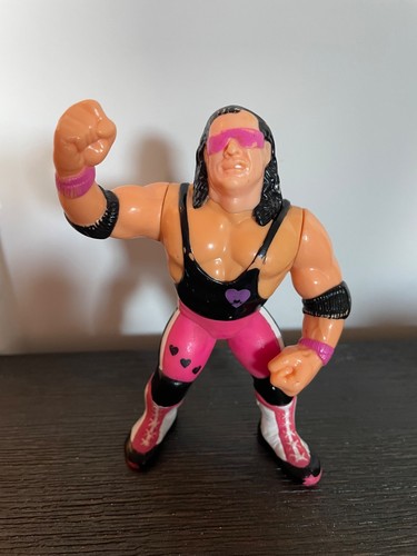 WWF Hasbro Bret Hart series 4 Purple Heart...