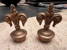 paire mouchettes éteignoirs bobèches en bronze pour chandelier bougeoir