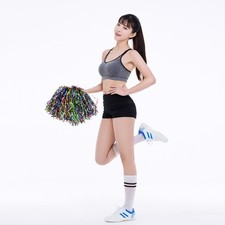  10 Pcs Cheer Pompoms Cheerleading Accessories Cheerleader Pompons