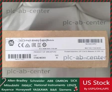 New Factory Sealed AB 1746-NO4V SER A SLC 500 PLC Analog Output Module 1746NO4V