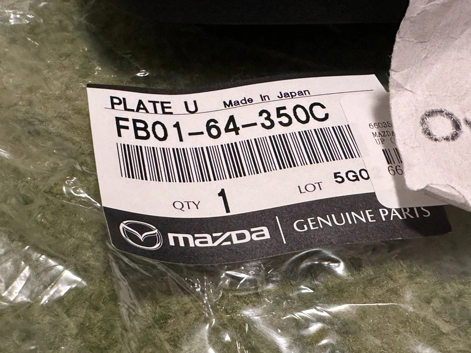 Mazda Genuine RX-7 1986-1988 FC3S 5-Speed Manual Shifter Boot Bezel Trim OEM JDM Foto 2 de 4