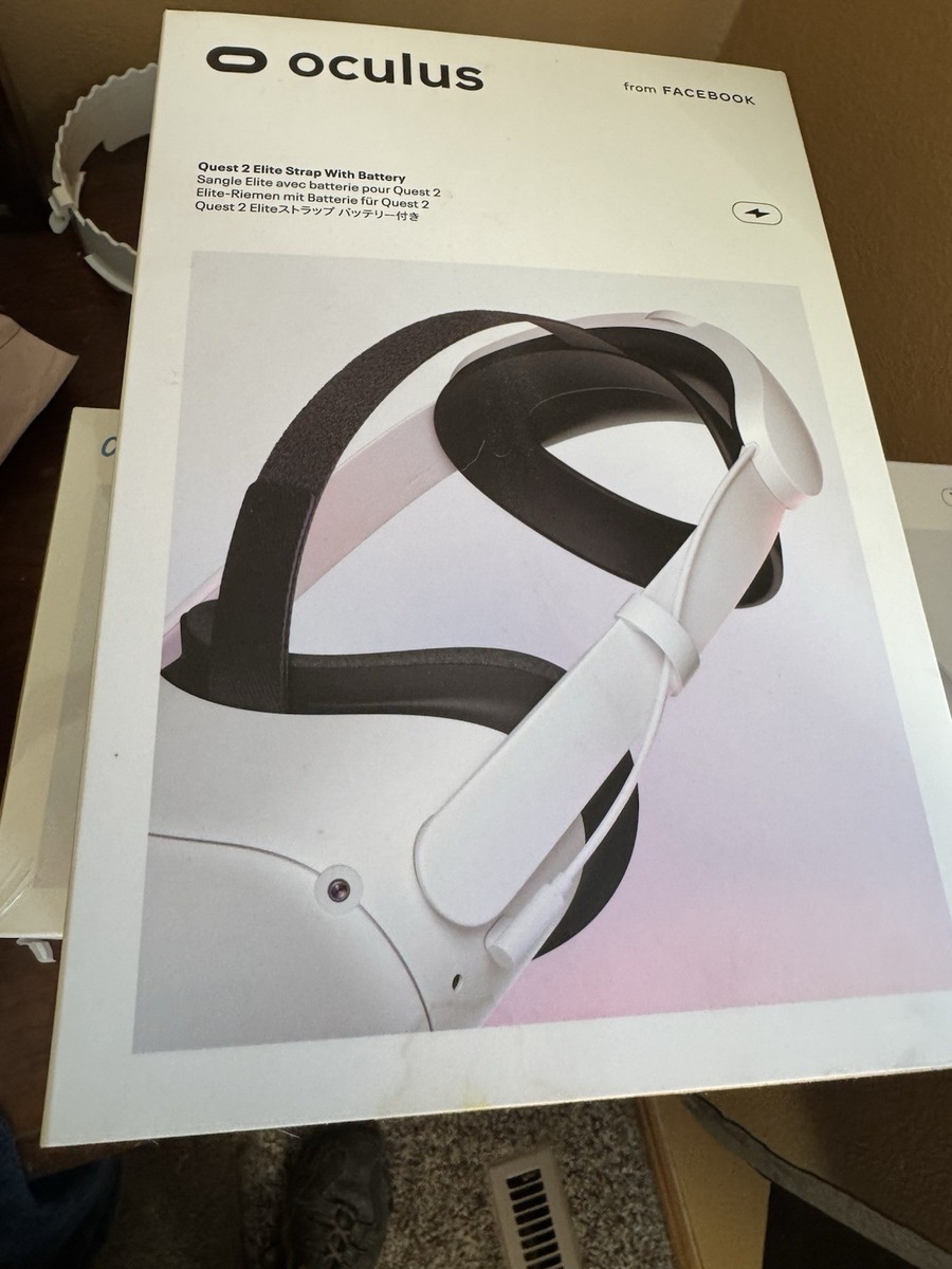 Meta Oculus Elite Strap for Quest with battery
