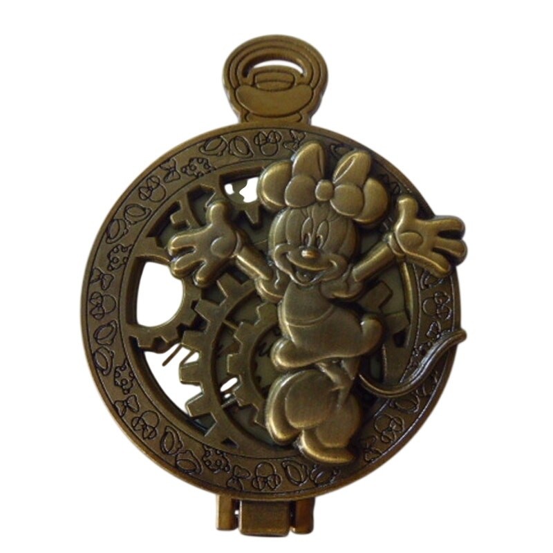 Disney Trading Pin 181269 Minnie Mouse Signature Pocket Watch Mystery - Hinged