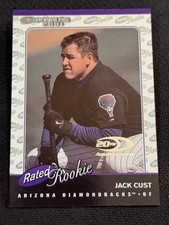2001 Donruss 20th Anniversary RATED ROOKIE Jack Cust 0251/2001