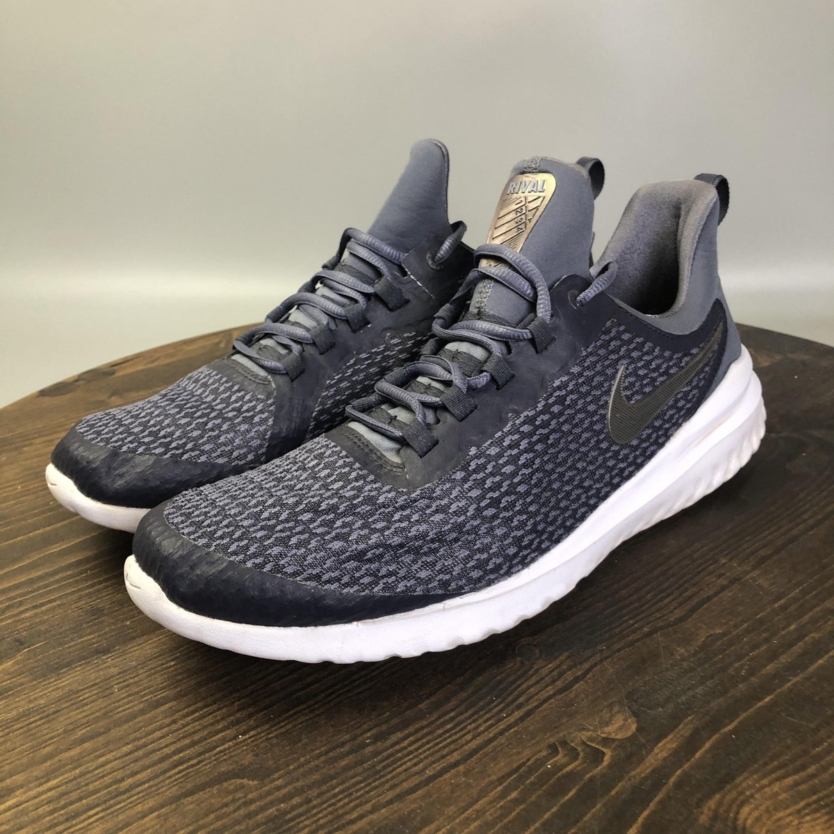 Nike Renew Rival Running Shoes Mens Size 12 Gray White Lightweight  AA7400-003