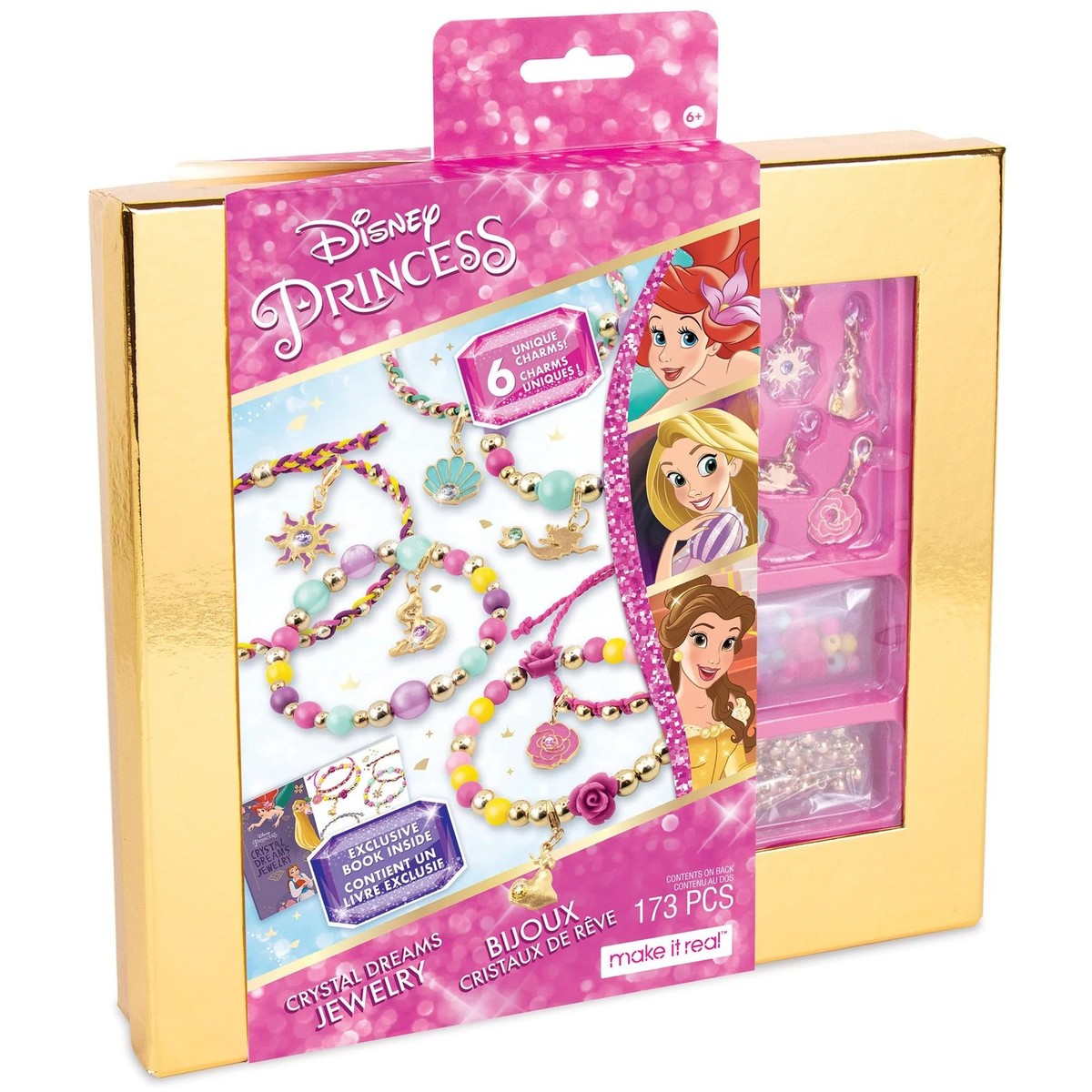 Disney Princess Crystal Dreams Jewelry Kit - DIY Bead Disney Princess Crystal Dreams Jewelry Kit - DIY Bead
