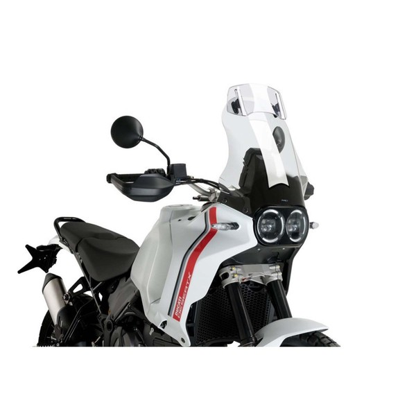Puig Touring Windschutzscheibe MIT Visier Ducati Desert X Discovery 2025 Transpa-image