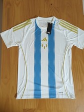 Adidas Messi Logo Jersey Argentina Small S New Mens NWT