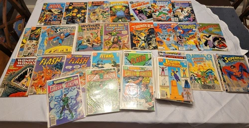 65 Vintage & Modern DC Comics Justice League Superman Green Lantern Teen Titans