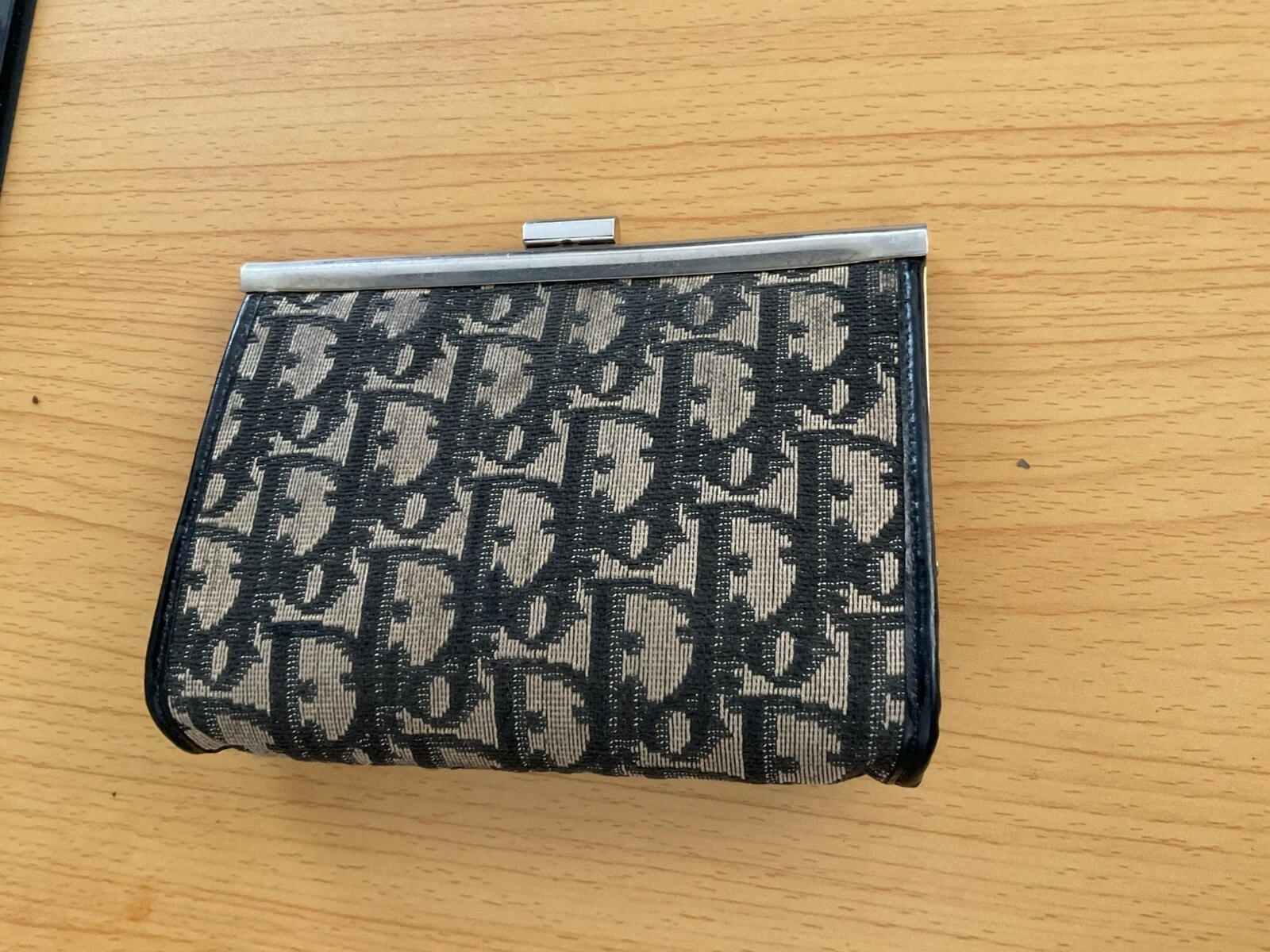 Porte monnaie Dior oblique vintage