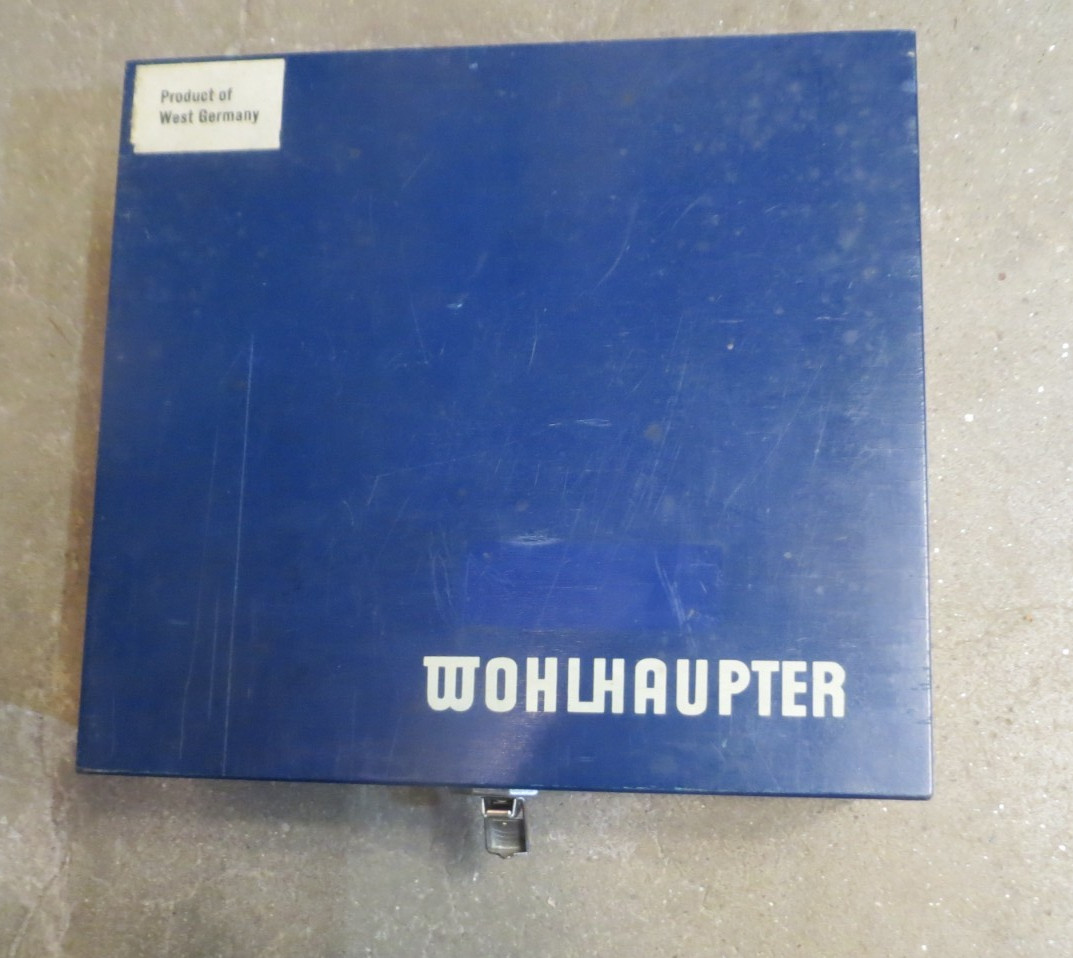 Wohlhaupter UPA 3 58885  Boring Facing Head & Accessories w Box FANTASTIC