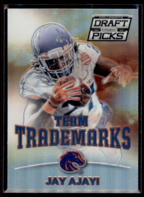 2015 Prizm Draft Picks Team Trademarks Jay Ajayi Boise State Broncos #24 RC