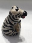 1985 FRANKLIN MINT ANIMAL ALPHABET HAND PAINTED PORCELAIN THIMBLE Z IS FOR ZEBRA — photo 4