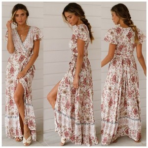 silver strapless dress