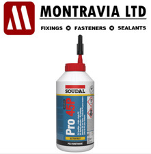 SOUDAL PRO 45P POLYURETHANE PU FAST DRY WATER RESISTANT WOOD ADHESIVE 750G
