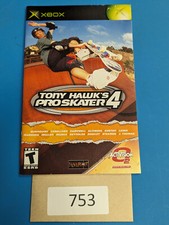 Tony Hawks Pro Skater 4 - Xbox - Manual Only  NO GAME 